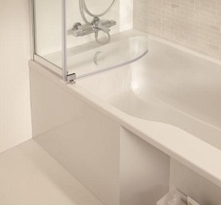 Jacob Delafon Акриловая ванна Bain-Douche Malice E6D066L-00 160х85 L – фотография-7