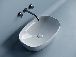 Ceramicanova Мебельная раковина Element 60 CN5039 белая – фотография-2