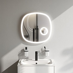 Am.Pm Зеркало Func 55 с подсветкой и увеличительным зеркальцем – фотография-3