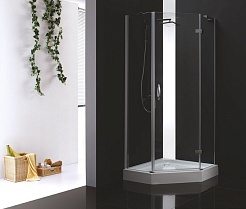 Cezares Душевой уголок BERGAMO-W-P-1-90-C-Cr-R-IV – фотография-2