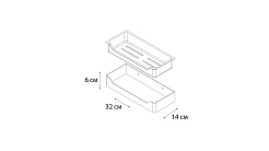 Fixsen Полочка Hotel FX-31003C – фотография-2