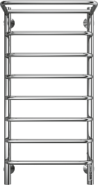 Terminus Полотенцесушитель электрический Полка П8 400x850 хром – фотография-1