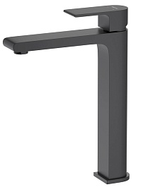 Aquatek Смеситель для раковины Лира AQ1404MB матовый черный – фотография-1