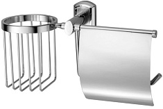 WasserKRAFT Держатель туалетной бумаги и освежителя "Oder K-3059"