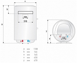 Ariston Водонагреватель накопительный ABS Pro Eco PW 120 V – фотография-4
