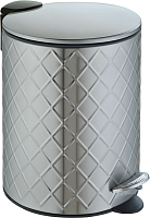 WeltWasser Ведро для мусора WW Galaxy MT 5L сталь матовая