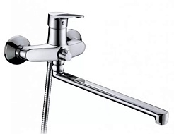 Frap Смеситель для ванны H703 F22703-B хром – фотография-2