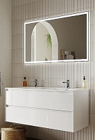 Sancos Мебель для ванной Cento 120-2 белый глянец