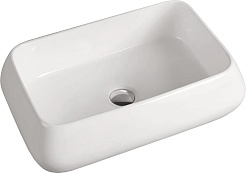 SantiLine Раковина накладная 60 SL-1061 белая – фотография-1