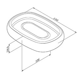 Am.Pm Мыльница Sensation A3031200 – фотография-5