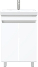 Onika Тумба с раковиной Милтон 55 белая – фотография-2