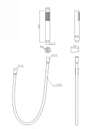 BelBagno Душевая система Uno UNO-DFS-CRM хром – фотография-2