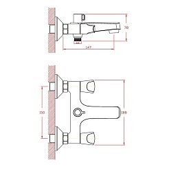 Zollen Смеситель Minden MI61420941 – фотография-2