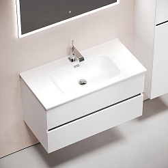 Sancos Тумба под раковину Urban 90 белый глянец – фотография-3