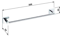 Bemeta Держатель для полотенец Beta 132104012 – фотография-2
