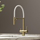 Sancos Смеситель для кухни Imola SC4010BG PVD покрытие брашированное золото – фотография-12