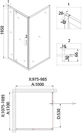 Niagara Боковая стенка Nova NG-A100B – фотография-3
