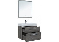 Aquanet Мебель для ванной Nova 75 дуб рошелье – фотография-2