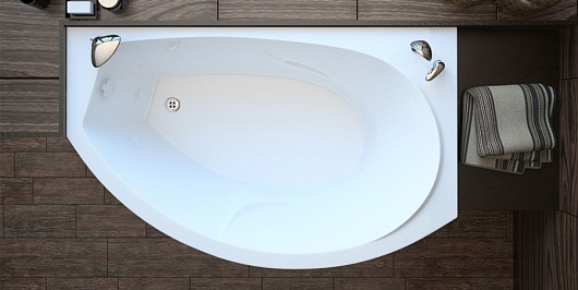 Akrilan Акриловая ванна Laguna del AGNIA 170 R – фотография-4