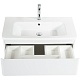 BelBagno Тумба с раковиной Albano-Cer 105 подвесная Bianco Lucido – картинка-20