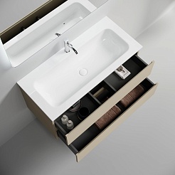 Sancos Тумба под раковину Folk 100 капучино – фотография-2