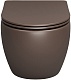 Grossman Унитаз подвесной Color GR-4455BRMS коричневый матовый – фотография-12