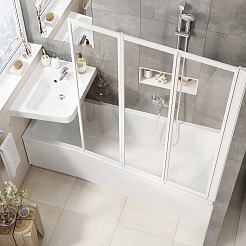 Ravak Фронтальный экран для ванны BeHappy II 150 L – фотография-2