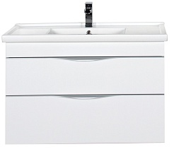 Aquanet Мебель для ванной "Эвора 100" белая – фотография-2