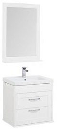 Aquanet Мебель для ванной Денвер 65 белый – фотография-1