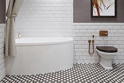 1ACReal Акриловая ванна Marseille 140x100 R – фотография-8