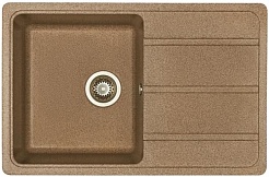 Акватон Кухонная мойка Аманда терракотовый – фотография-1