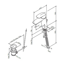Am.Pm Смеситель Spirit V2.1 F71A82100 с донным клапаном – фотография-6