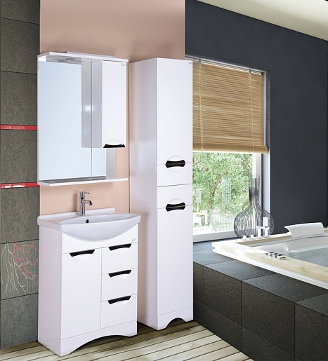 Onika Пенал для ванной Лагуна 35.10 R – фотография-2