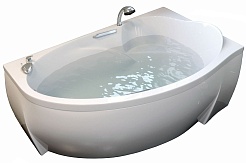 Фэма Ванна из литьевого мрамора Аделина 160 левая – фотография-3