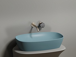 Ceramicanova Мебельная раковина Element 60 CN6049MLG зелёный матовый – фотография-2