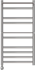 Point Полотенцесушитель электрический Артемида П8 500x1000 PN14150PE с двумя полками хром – фотография-3