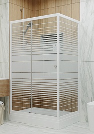 Triton  Душевой уголок Фьюжн А 100x80 – фотография-2