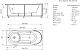 Aquatek Акриловая ванна Афродита 150x70 L с экраном – фотография-12