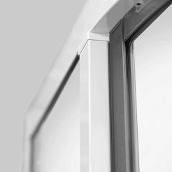 Roltechnik Душевая дверь двойная "CDO2 800" transparent – фотография-3