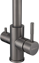 Milacio Смеситель для кухни Ultra MCU.553.GM вороненая сталь – фотография-3
