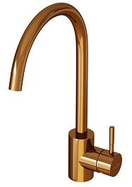Mixline Смеситель для кухни 35k MLSS-0303BR бронза – фотография-3