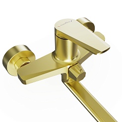 Tokito Смеситель для ванны KIN брашированное золото TOK-KIN-1015 – фотография-8