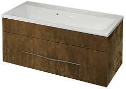 Какса-а Мебель для ванной Редиссон 100 золото – фотография-8