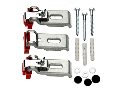 Duravit Комплект стеновых креплений для ванн и поддонов DURAVIT 790103000000000 – фотография-1