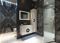 De Aqua Тумба с раковиной Форма 80 – фотография-6