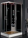 Eago Душевая кабина DZ955 F8 R черное стекло – фотография-7