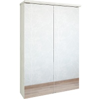 Sanflor Зеркало-шкаф Чикаго 60 дуб крафт белый