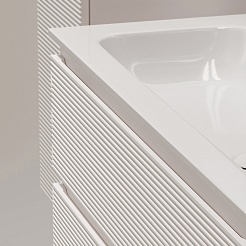 Sancos Тумба с раковиной Folk 60 bianco раковина Grace 60 CN7011 – фотография-9