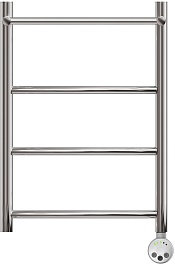 Point Полотенцесушитель электрический П3 500x600 PN04156PE с полкой хром – фотография-2