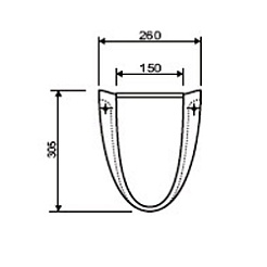 IFO Полупьедестал для раковины Alseda RP1312100000 – фотография-3
